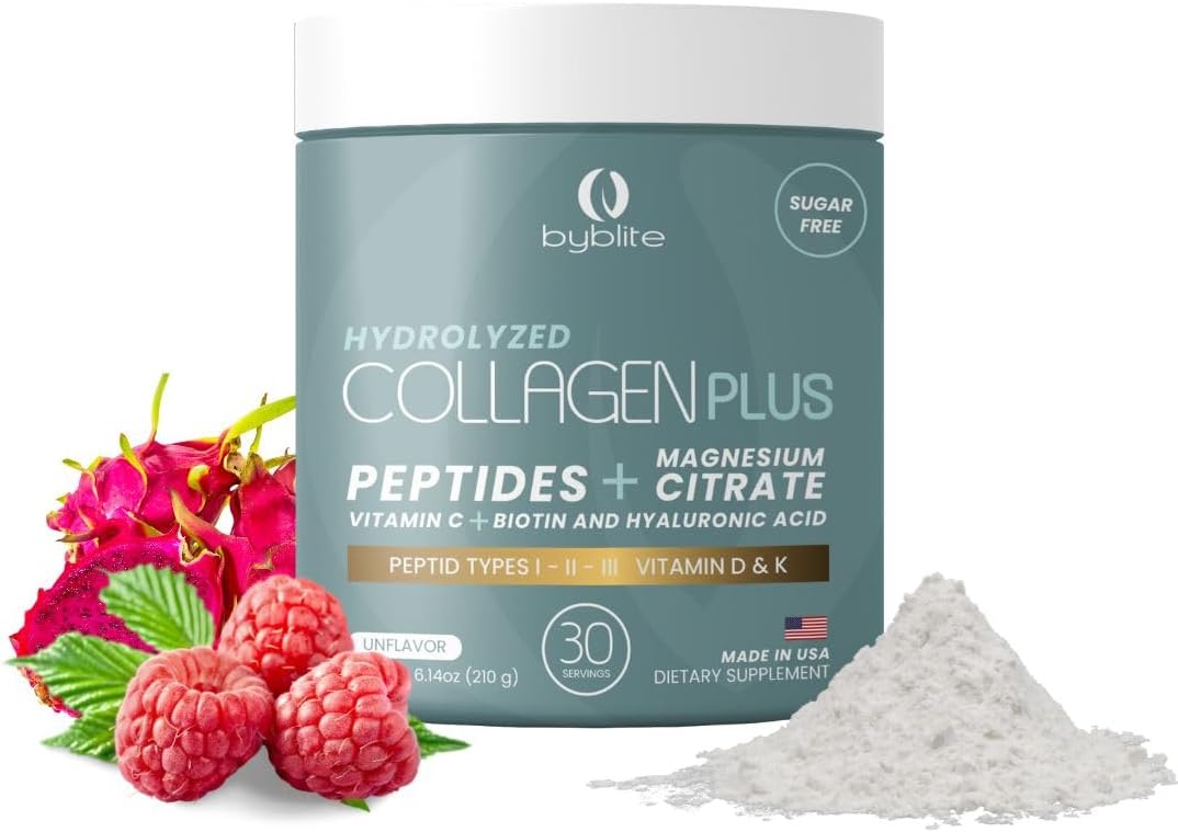 Colágeno Hidrolizado Premium + Magnesio + Vitaminas